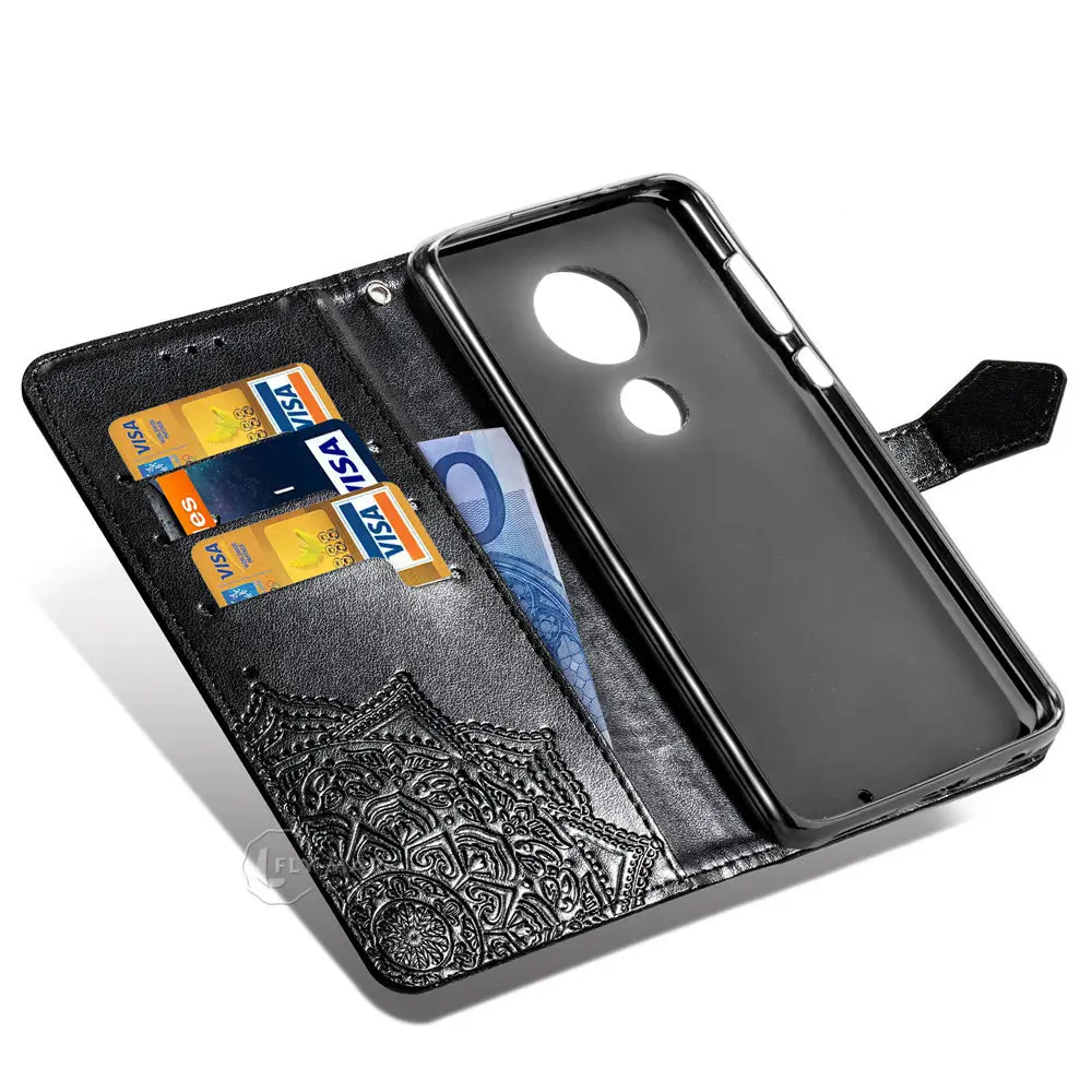Retro Case for MOTOROLA Moto G7 Silicone Flip Wallet Phone Cover For Mote 7G MoteG7 XT1955 Capa Coque | Мобильные телефоны и