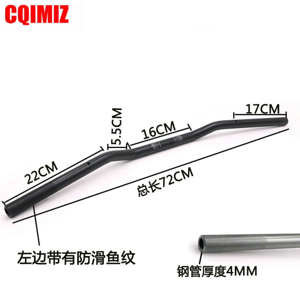 Motorcycle Aluminum alloy 7/8&quot 22mm Handlebar Drag Straight Bar Custom For BMW KTM Honda Yamaha Suzuki Kawasaki Cruiser Chopper |