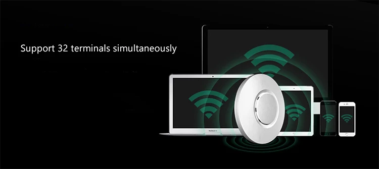 300 Мбит/с потолок WiFi AP беспроводная точка доступа питание через Ethernet Wi Fi ретранслятор маршрутизатор-PoE адаптер в комплекте