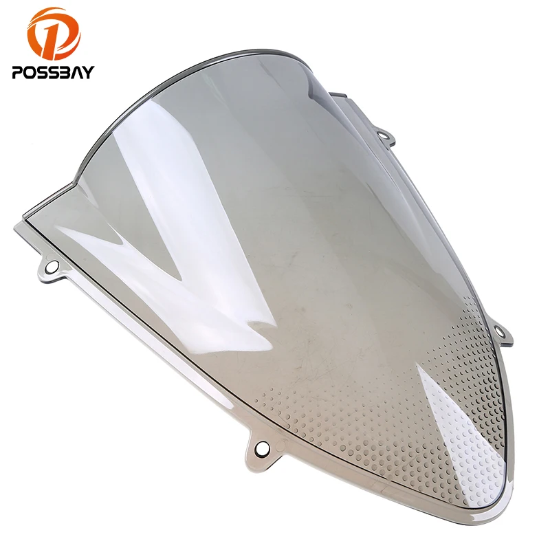 Переднее стекло POSSBAY из АБС-пластика для велосипеда мотоцикла Kawasaki ZX250R 2008-2012