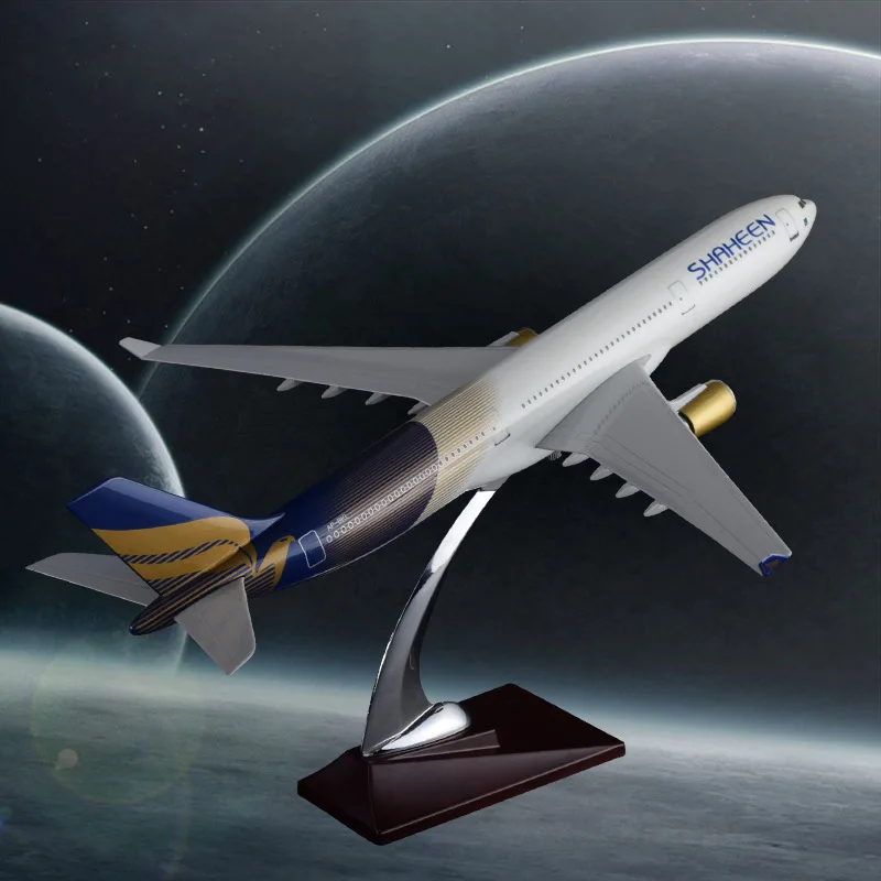 40 см модель самолета Shaheen Air A330 из смолы пакистана подарок для путешествий|aircraft