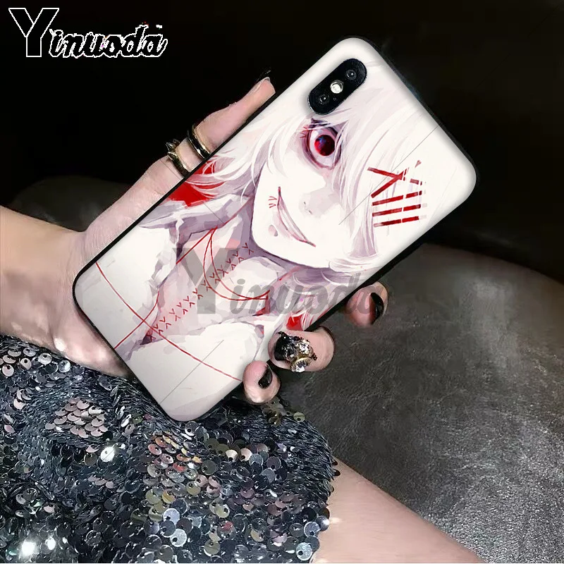 11pro MAX аниме JUUZOU SUZUYA Tokyo Ghouls TPU Мягкий силиконовый черный чехол для телефона Apple iPhone