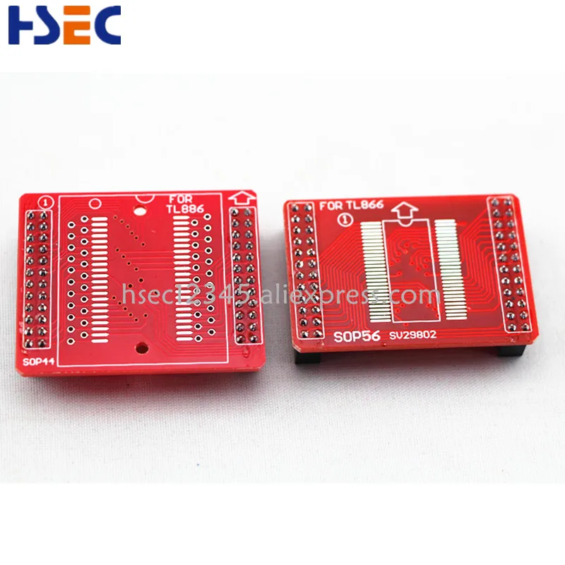 8 шт. V3 TSOP48/40/32 Разъем SOP44/56 адаптер XGecu TL866II плюс MiniPro TL866CS/Tl866 USB Универсальный программатор