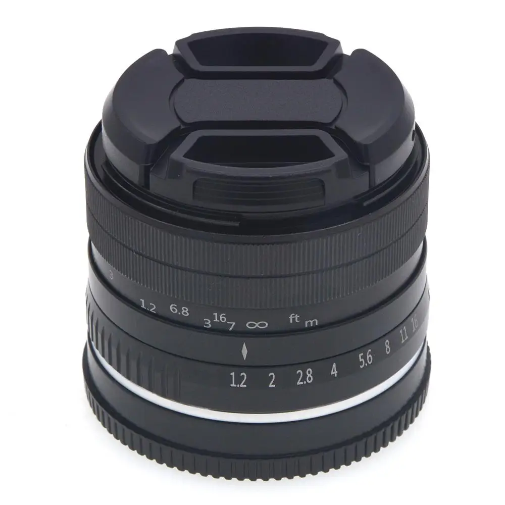 Объектив с большой диафрагмой Prime APS-C для Sony E Mount беззеркальных камер A7III A9 NEX 3 3N 5 5T