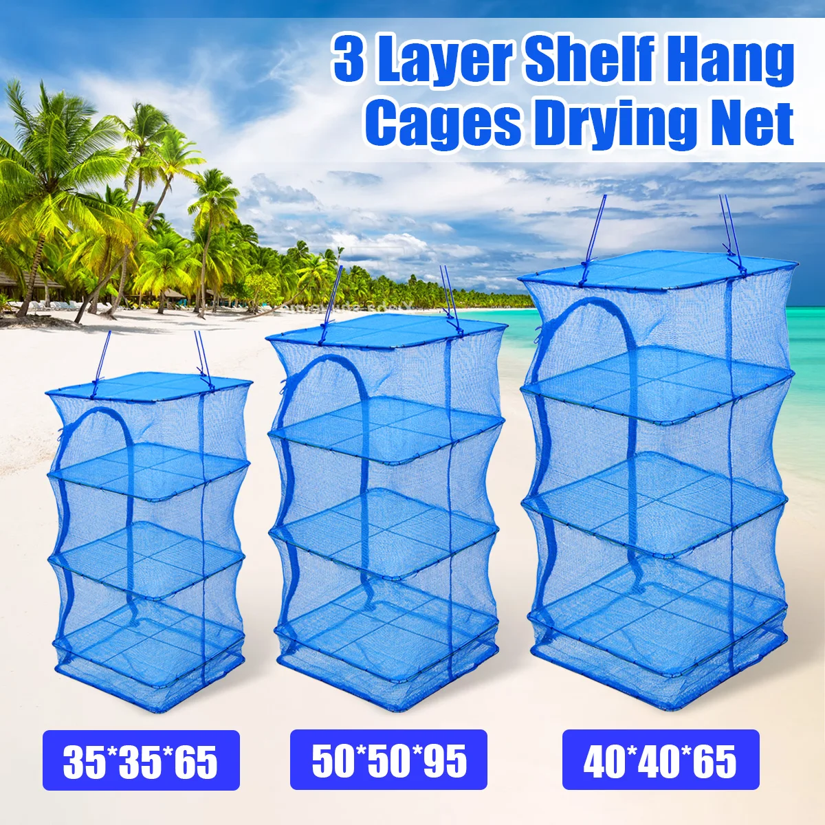 Подвесная сушилка для посуды крышка еды сухая сетка Многоуровневая полка