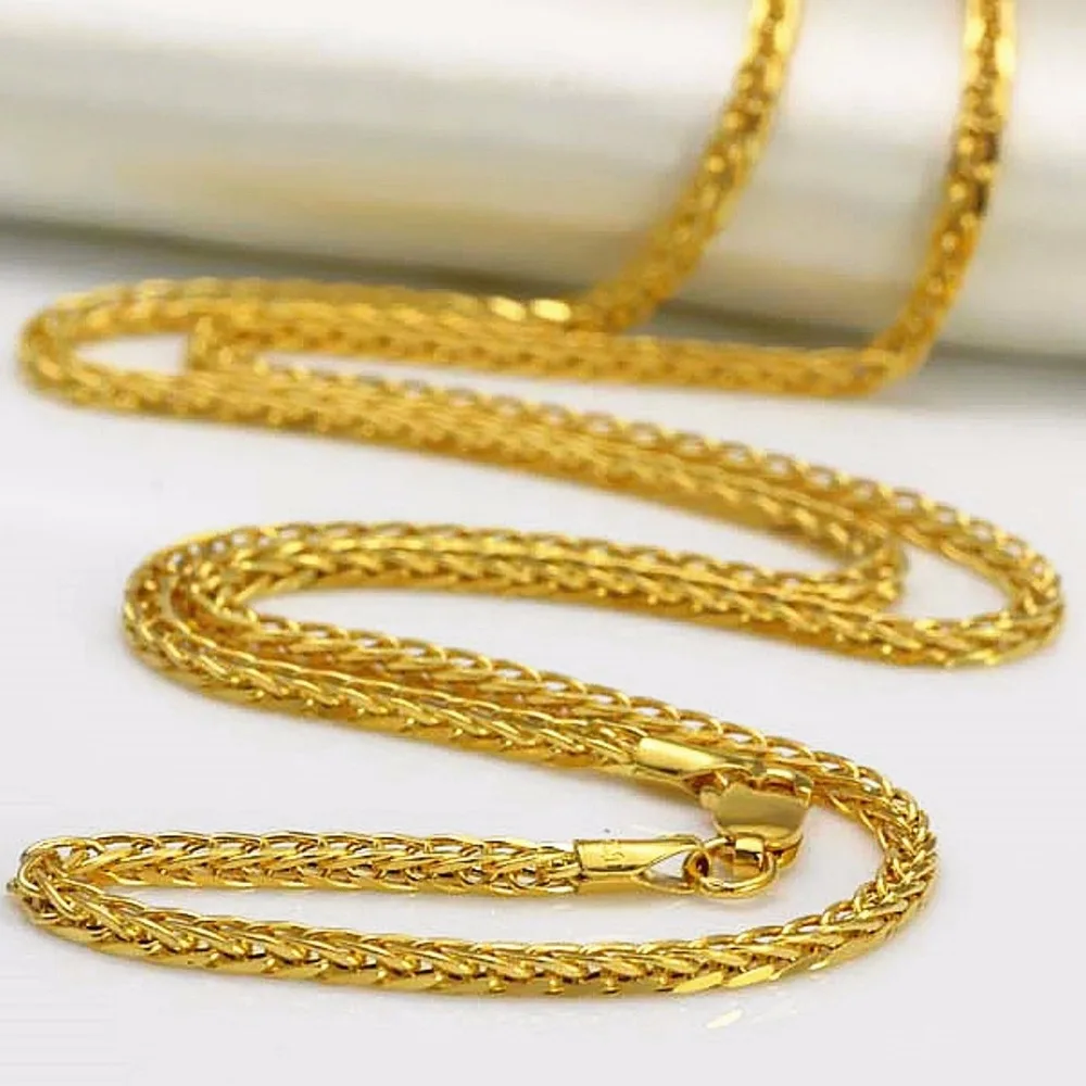 2 5 мм зубчатое ожерелье с цепочкой|chain necklace|necklace necklaceyellow gold |