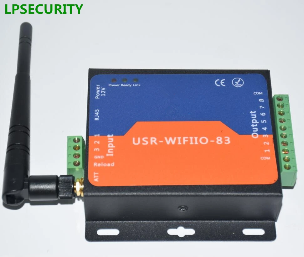LPSECURITY 8 канальное промышленное реле Ethernet Wi Fi дистанционное управление