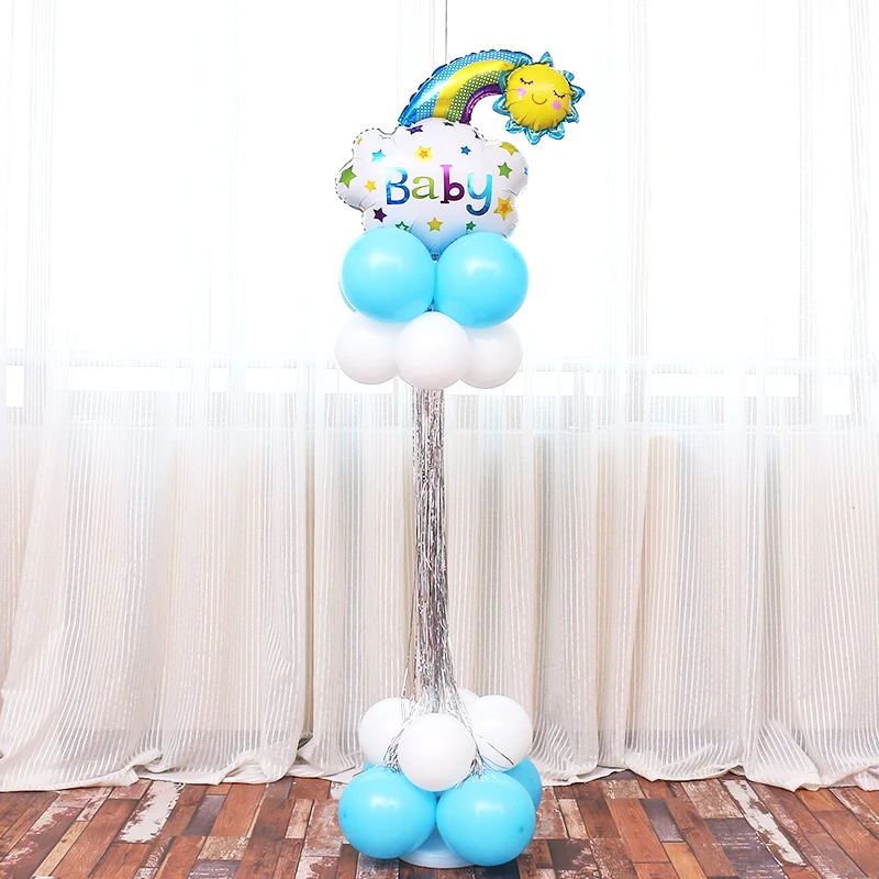 Воздушные шары колонны басы + воздушные свадьба день рождения вечеринка макет