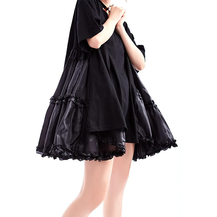 Лето 2009 женские платья новое корейское платье боковая лепестковая фея Vestido