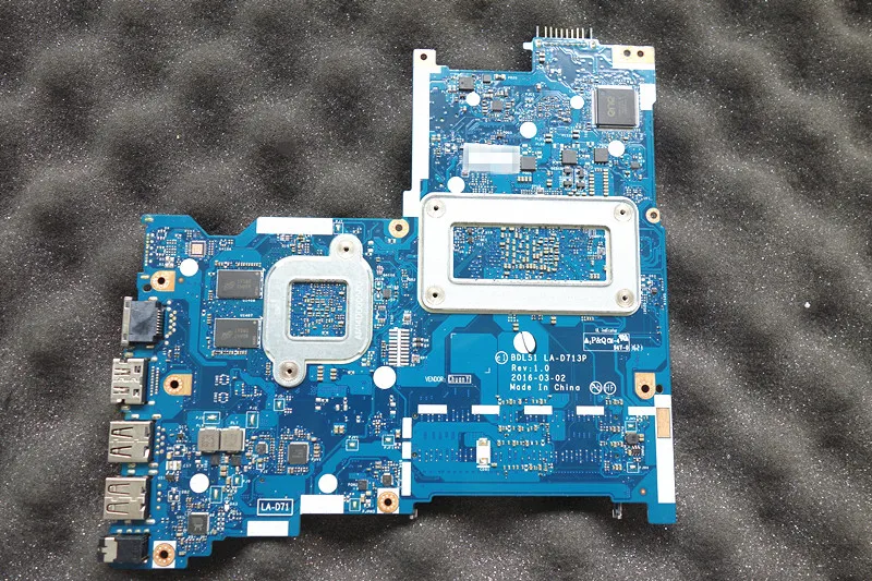 854960 601 501 54959 LA D713P для HP 15 BA Материнская плата ноутбука с A10 9600 все функции