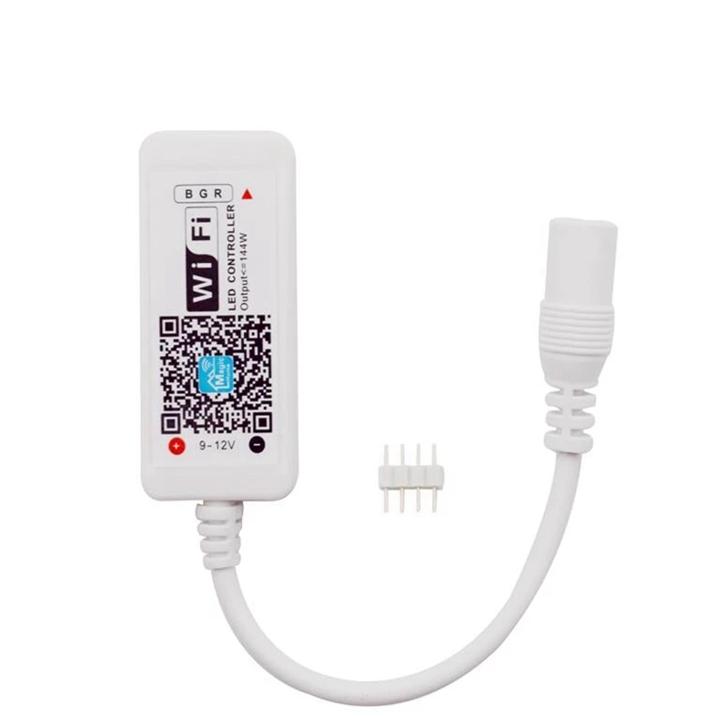 Wonlukiy Mini Mi. light LED WIFI Smart RGB контроллер для полосы света DC 12V телефон приложение