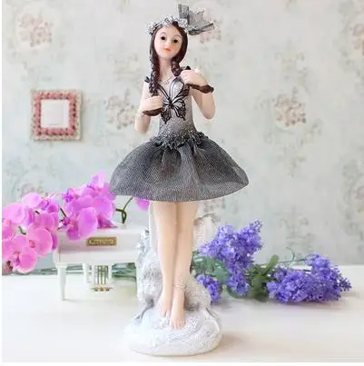 style 23 Балетный танец украшения, Скандинавское искусство, гостиная, винный шкаф, Настольный украшения для дома, Танцовщица девушка ремесла - Цвет: style 23