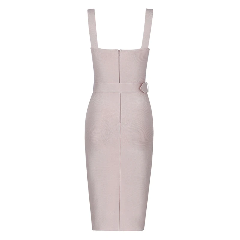 Бандажное платье для женщин Спагетти ремень цвет красного вина Черный Хаки Bodycon