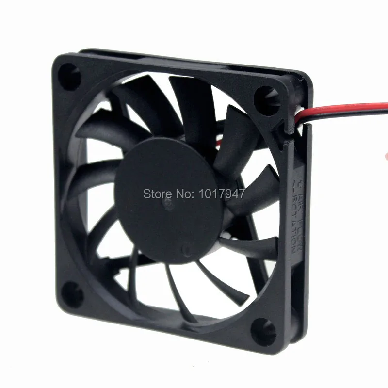 Осевой охлаждающий вентилятор Gdstime 6010 5 в постоянного тока 2P 6 см 60 мм 60x60x10 10 шт. -