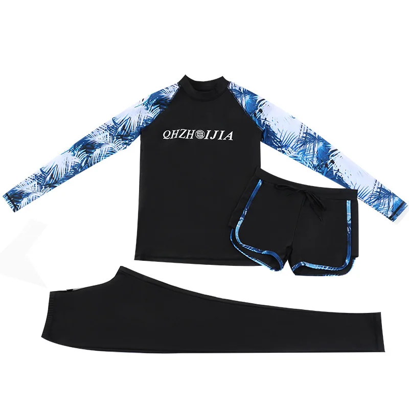 Rashguard женский купальник Badpak корейские Купальники для пар купальный костюм с
