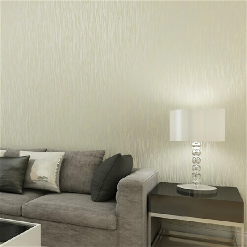 Обои для гостиной тканевые современные короткие в полоску настенная бумага ТВ