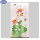 Большая Алмазная мозаика Золотой лотос, алмазная живопись, вышивка крестиком, алмазная картина Стразы, вышивка doiamond, круглаяквадратная