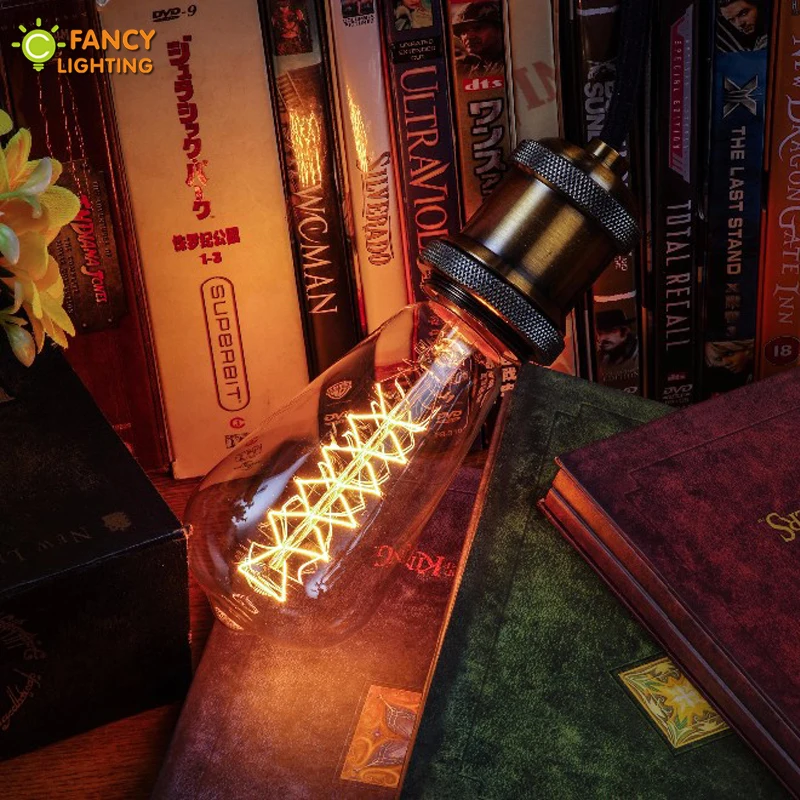 Винтовая лампа накаливания ST64 E27 220 В 40 Вт|bulb neon|light bulb necklacelight chandelier |