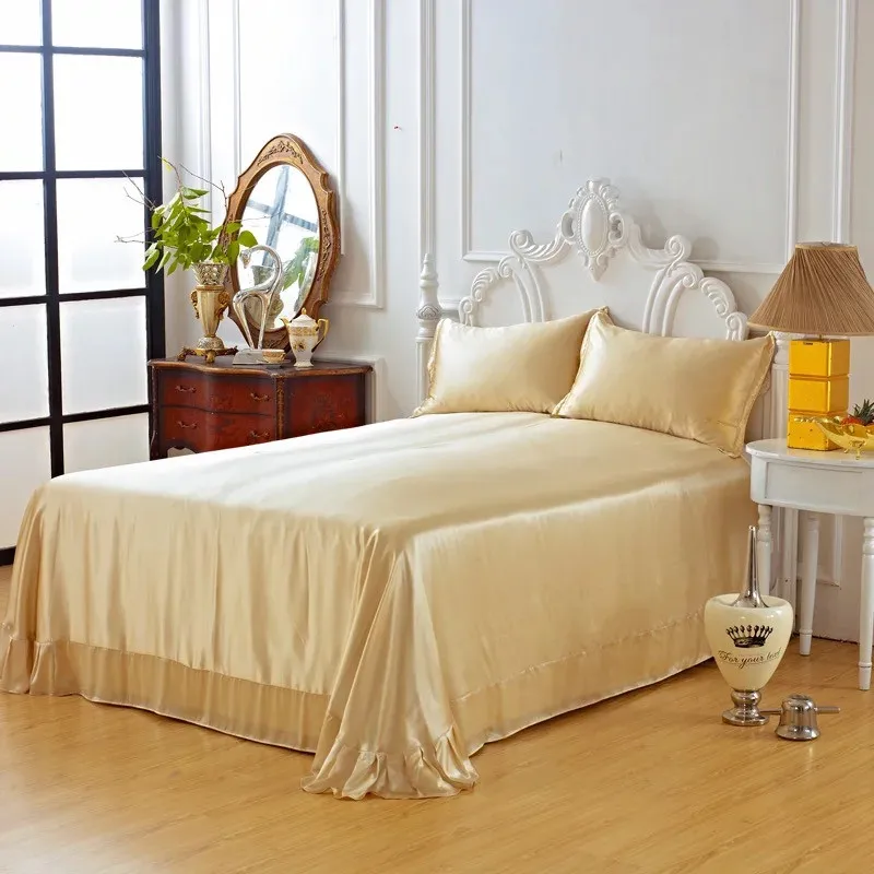 

Один плоский лист 100% шелк тутового шелкопряда 16 мм бесшовный размер King Size цвета слоновой кости бежевый Шампанский розовый цвета закругленный тип на заказ