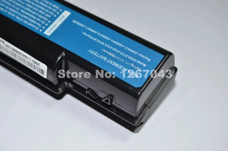JIGU 7800MAH Аккумулятор для ноутбука Acer eMachines E725 E727 G627 G525 G625 G630 G725 D525 D725 AS09A61 AS09A41
