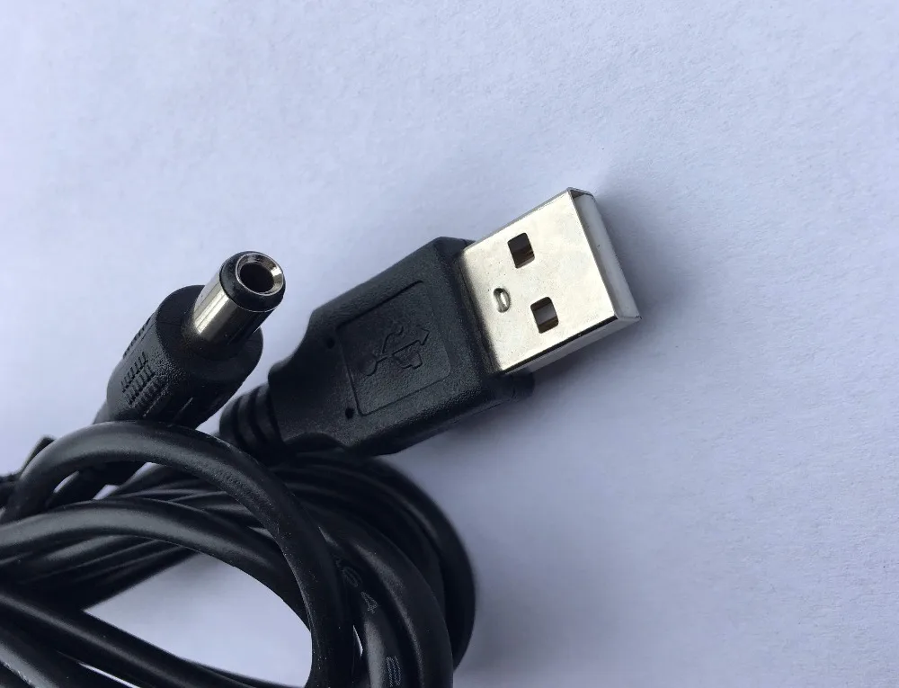 22 AWG USB 2 0 тип А штекер до 5 мм x питания постоянного тока разъем кабеля 6 футов м|male