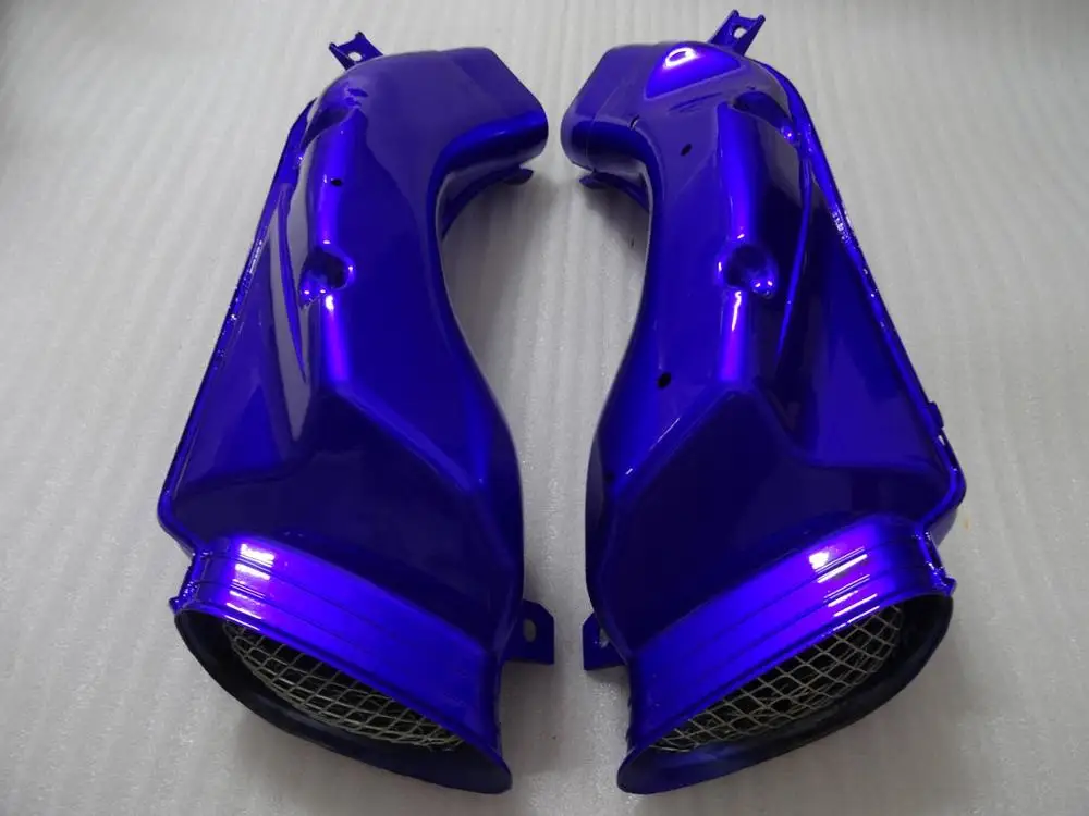 Sky blue ducts Оперативная память забора воздуха воздуховодов для SUZUKI GSXR 1000 2000-2002 GSXR 600 750 2001-2003 K1 K2 литья под давлением ABS Пластик набор 9 цветов - Цвет: Sky blue ducts