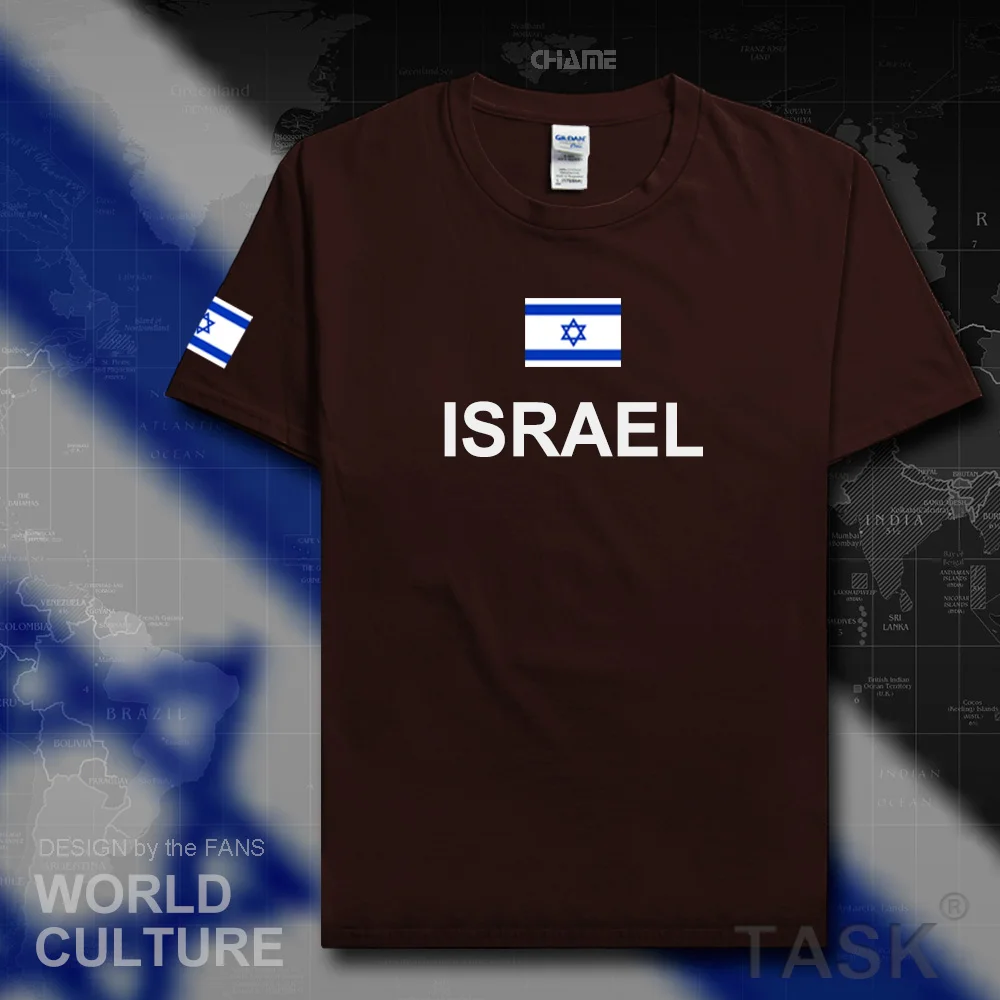 Israel Israeli men t shirt 2017 jerseys nation team cotton t-shirt sporting meeting fitness gyms clothing tees country tshirt | Мужская