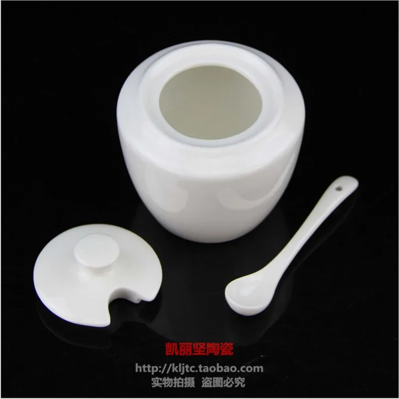 Белая Керамическая сахарница с керамическим покрытием | Дом и сад