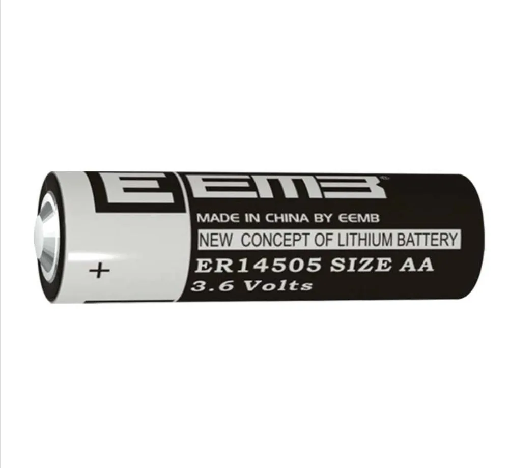 12 шт./лот EEMB ER14505 ER14505H AA 3,6 V 2400mAh энергии литиевая батарея смарт-метр батарея