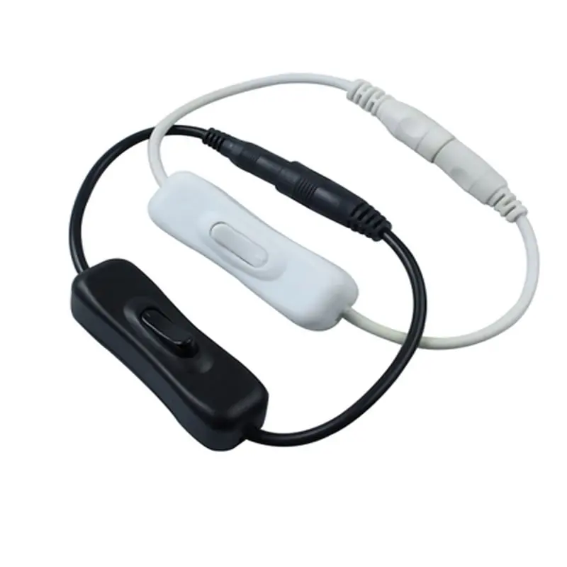 Встроенный выключатель питания постоянного тока с 5 мм x 2 1 коннекторы для бочки