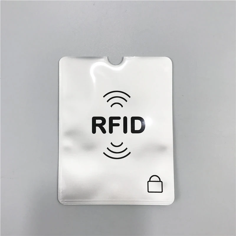 10 шт./лот блокирующий кошелек Анти RFID Чехол держатель рукава Сканирование