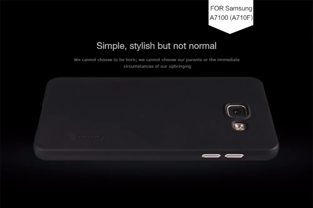 Супер матовый защитный чехол Nillkin для Samsung A7100/A710F/A7 (2016) высококачественный |