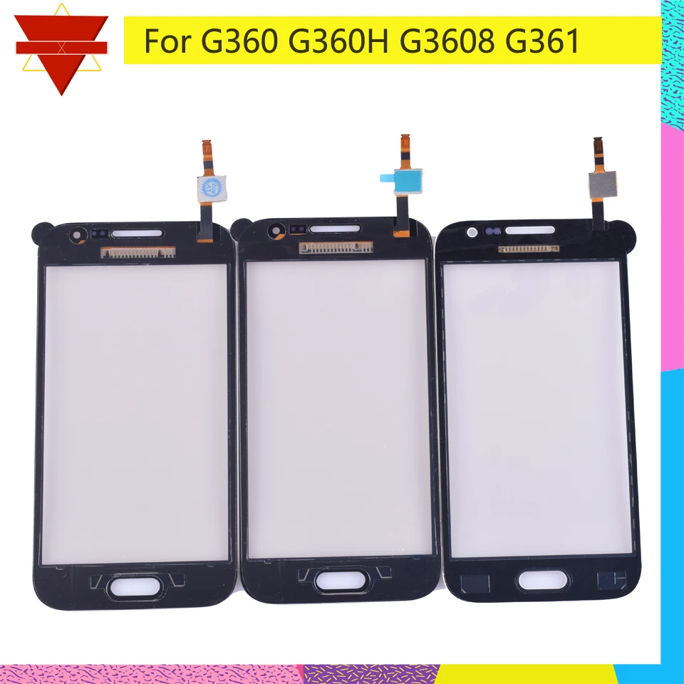 50 шт./партия для samsung Galaxy Duos Core Prime G360 G360H G3608 G361 G361H G361F сенсорный экран дигитайзер
