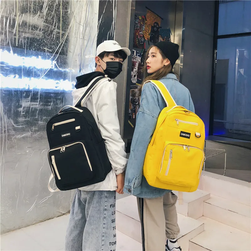 

Men Backpack Women Oxford Casual Shoulder Bag Laptop Backpacks for Teenage Girls Student Fashion Female School Bagpack mochila