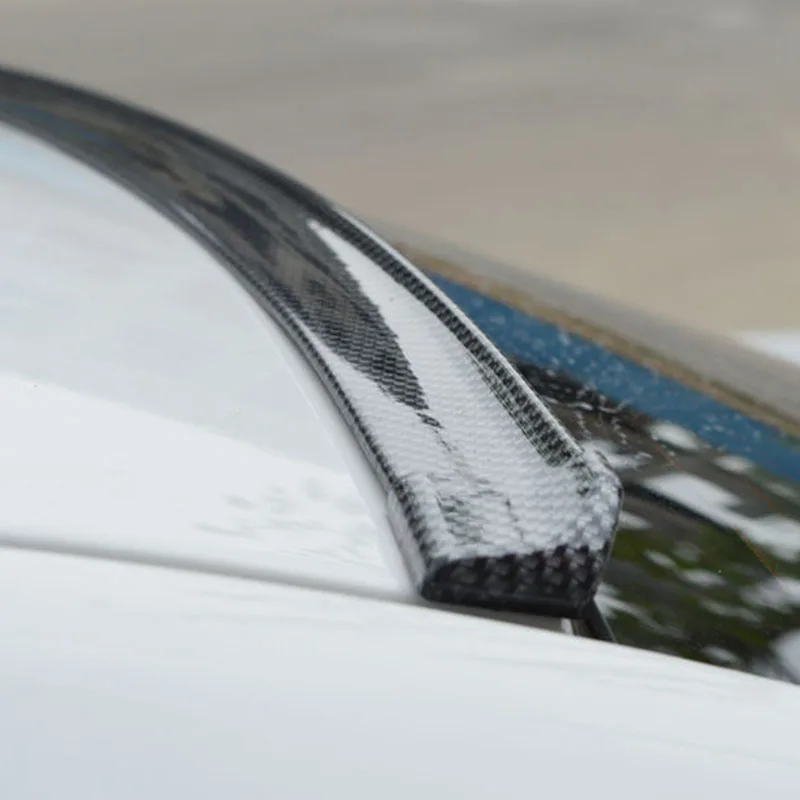 Карбоновый автомобильный спойлер резиновый задний багажник на крыше защита