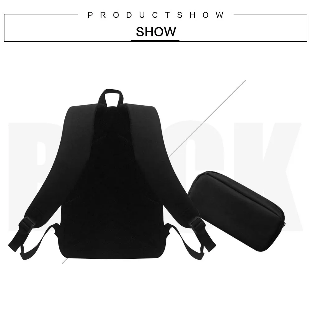 2 шт./компл. симпатичный рюкзак с рисунком морской свинки школьный пеналом чехол