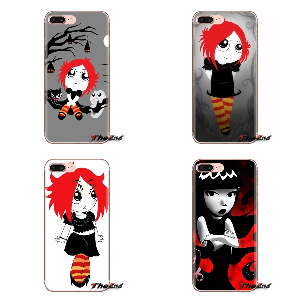 Transparent Soft Cases Covers Fun Stuff Ruby Gloom For LG G3 G4 Mini G5 G6 G7 Q6 Q7 Q8 Q9 V10 V20 V30 X Power 2 3 K10 K4 K8 2017 |