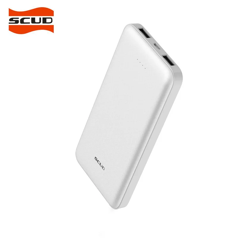 Скад 10000 mAh внешнего Батарея Зарядное устройство Портативный Powerbank тонкий