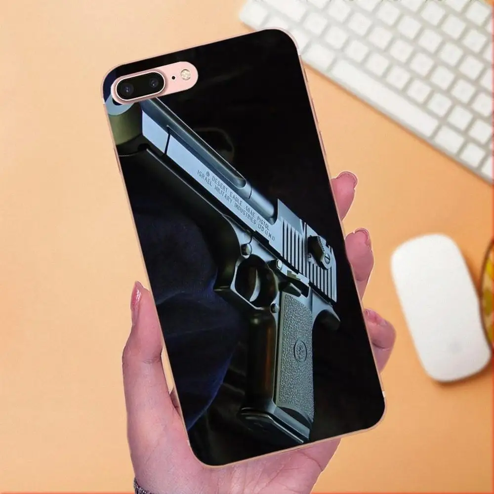 TPU Top Selling For Samsung Galaxy Note 5 8 9 S3 S4 S5 S6 S7 S8 S9 S10 mini Edge Plus Lite Army Sniper Rifle Pistol | Мобильные