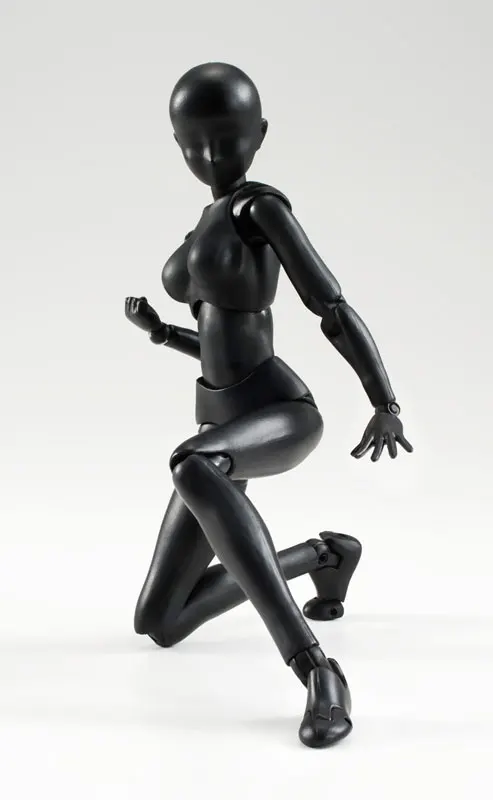 100% Оригинальный BANDAI Tamashi Наций S.H.Figuarts (SHF) фигурку тело Чан (сплошной черный цвет