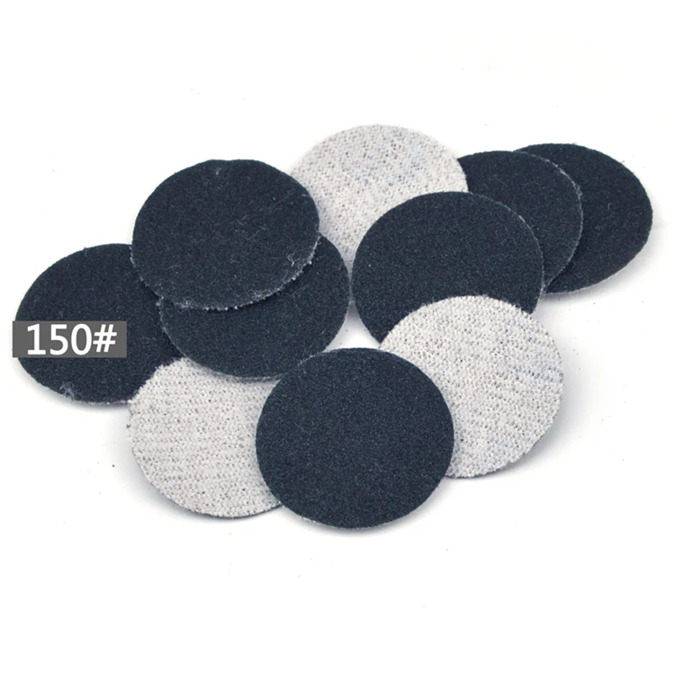 POLIWELL 50 шт. 1 дюймовый шлифовальный круг 1000/3000/5000 шлифовальные диски водонепроницаемый Флокирование абразивной наждачной бумаги для небольшой площади тонкой полировки
