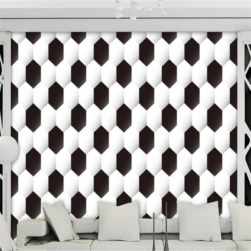 Трехмерные фотообои с изображением футбола 3D обои для гостиной спальни