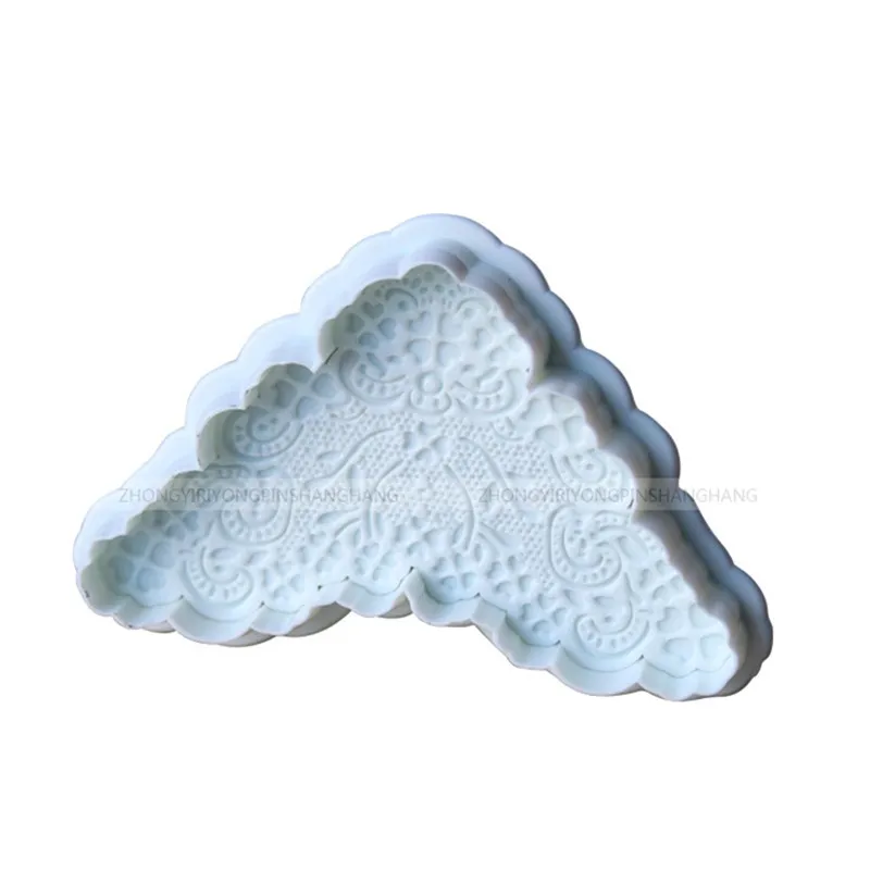 Кружевная Пластиковая форма для выпечки кухонный резак печенья плунжерные