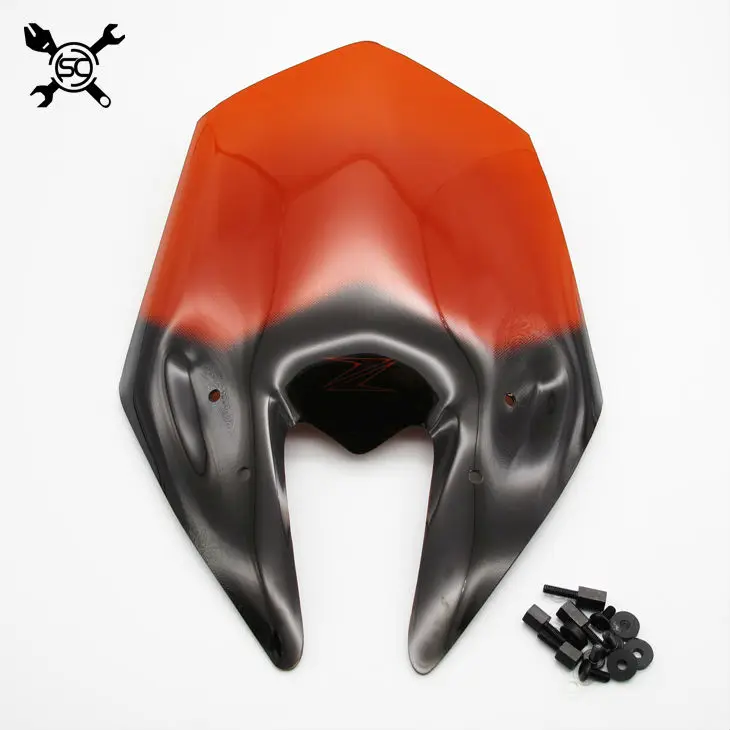 Мотоцикл ветровое стекло козырек подходит для Kawasaki Z800 2012 2013 Double Bubble