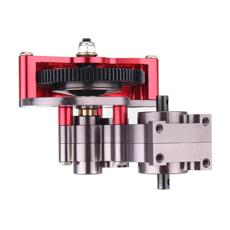 

Aluminum Transmission Metal Gearbox for Axial 90021 90022 90028 90016 SCX10 1/10 RC Car BM88