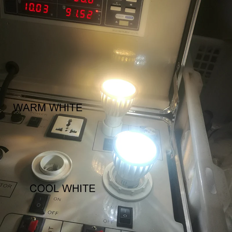 E14 GU10 GU5.3 220V MR16 12V ампулы светодиодные E27 лампочки 3 Вт 5 Светодиодный прожектор