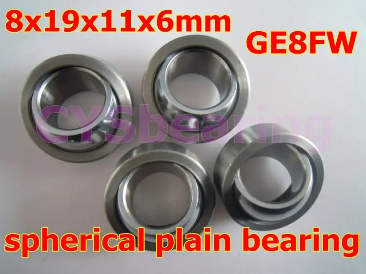 1 шт. GE8FW GEG8C радиальный вал Сферический Гладкий подшипник с самосмазкой|bearing