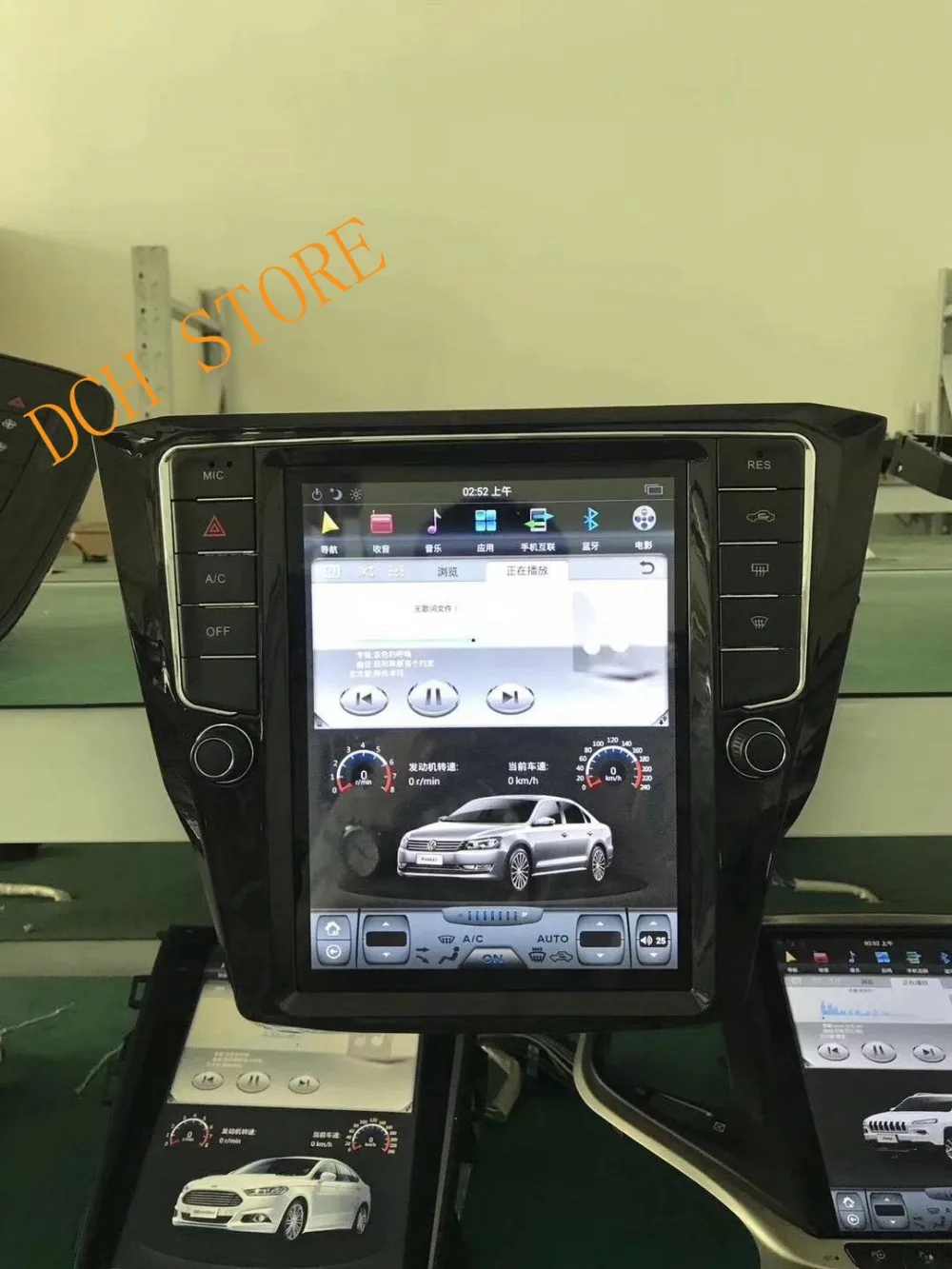 10,4 ''вертикальный автомобильный сенсорный экран в стиле Tesla Стиль Android 8,1 автомобиля DVD gps радио аудиоплеер NAVI для Volkswagen NEW PASSAT PX6