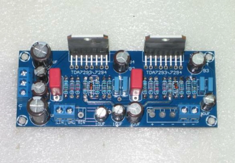 Оригинальная одноканальная Плата усилителя мощности Fannyda TDA7293/TDA7294 BTL 170 Вт без
