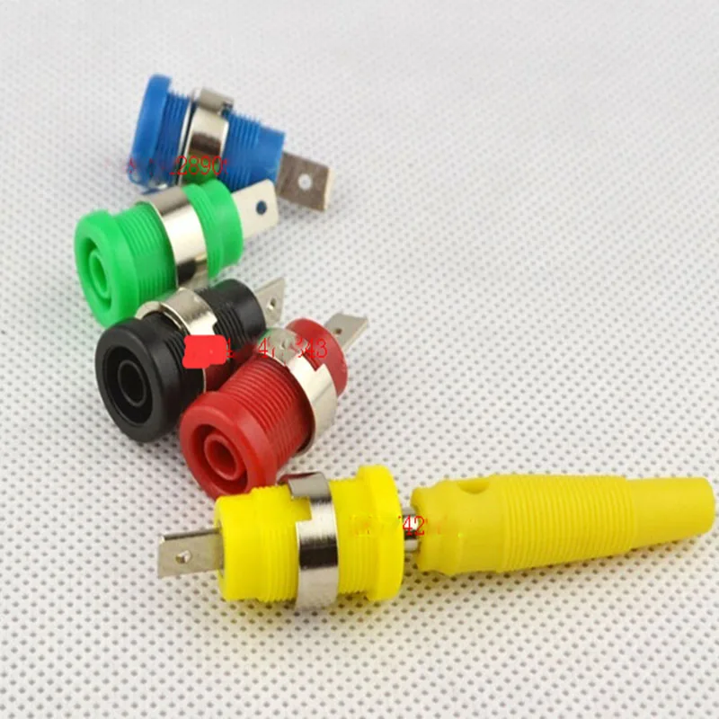 4 mm secure banana plug socket R1-24 terminal instruments multimeter 12 | Обустройство дома